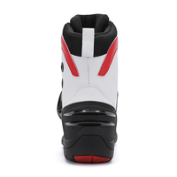 Bottines de moto de course professionnelles personnalisées bottes de moto imperméables pour hommes avec logo de marque