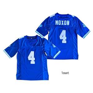 Hombres # 4 Moxon #   82 Charlie Tweeder # Camiseta de Fútbol Americano de los Coyotes de West Canaan de la <span class=keywords><strong>Película</strong></span> Varsity Blues de Billy Bob, Talla S-3XL, Totalmente Cosida - Product Image 4