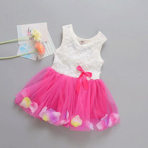 Vêtements de boutique pour enfants en gros, robe tutu en dentelle pour filles - Product Image 5
