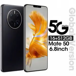 عرض رائع هاتف 49 Pro عالي الجودة بسعر منخفض مع هاتف ذكي بميزة التعرف على الوجه 4G 5G