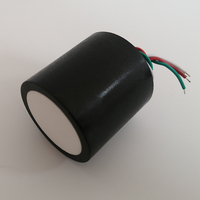 Probe Udara Ultrasonik Kustom Frekuensi Dapat Diatur 75kHz Sensor Transduser dengan Jarak Deteksi 250mm-6000mm Sudut Sinar 12 Derajat