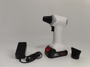 <span class=keywords><strong>Souffleur</strong></span> <span class=keywords><strong>de</strong></span> <span class=keywords><strong>feuilles</strong></span> sans fil portatif <span class=keywords><strong>de</strong></span> qualité industrielle avec moteur sans balais, <span class=keywords><strong>batterie</strong></span> 2,0 Ah, 150 000 tr/min, fonction jet violent et neige - Product Image 6