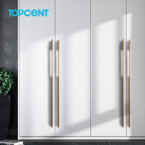 Topcent มือจับตู้อะลูมิเนียมอัลลอย,สำหรับห้องครัวห้องนอนเฟอร์นิเจอร์ตู้ดึงมือจับ - Product Image 2