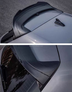 Aileron arrière en Fiber de carbone haute brillance <span class=keywords><strong>Golf</strong></span> MK8 GTI pour Volkswagen <span class=keywords><strong>Golf</strong></span> 8 GTI MK8.5 aileron de toit <span class=keywords><strong>aile</strong></span> arrière - Product Image 4
