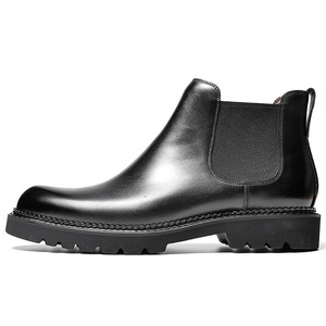 Zapatos Casuales Negros de Nuevo Estilo, Mocasines de Lujo para Negocios, Hechos a Medida, al por Mayor, Zapatos Sin Cordones que Aumentan la Estatura - Product Image 5