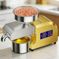 Presse à huile commerciale à froid et à chaud, extracteur d'huile électrique multifonctionnel pour arachides, sésame, tournesol, olive