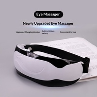 Masseur oculaire NINGDECRIUS à compresse chaude et vibration, alimentation secteur, en silicone – Multifonctionnel, utilisation simple, soulagement de la fièvre
