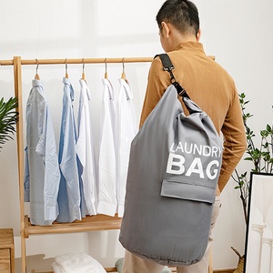 Bolsas de lavandería plegables para baño, bolsa de almacenamiento de ropa sucia con hombro - Product Image 6