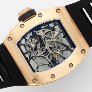 Reloj de Lujo de Primera Línea 035, Caja Tonneau en Oro Rosa, Espejo de Zafiro de Alta Calidad, Reloj de Negocios para Hombre - Product Image 5
