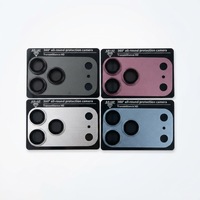 360 °   Protection d'objectif de téléphone portable en métal à couverture intégrale pour iPhone 16 17 18 Pro Max