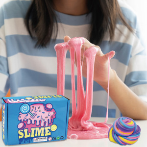 Nouveauté : slime flocon de neige en mousse DIY, jouet amusant pour enfants, argile moelleuse multicolore - Product Image 6