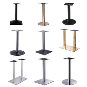 WEKIS Customized Stainless Steel Metal <b>Table</b> With Gold Base Furniture Legs Restaurant Cast Iron Coffee <b>Table</b> Legs - Product Image 2