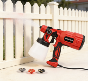 Pistola de Pintura Eléctrica Portátil HVLP de 550W, <span class=keywords><strong>Rodillo</strong></span> con Tanque de 800ml, Certificación GS, 1 Año de Garantía, <span class=keywords><strong>para</strong></span> <span class=keywords><strong>Pintar</strong></span> <span class=keywords><strong>Paredes</strong></span> - Product Image 5