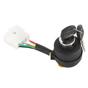 Interruptor de encendido con carcasa de plástico, actuador giratorio de seis cables para generador de motocicleta, pieza de repuesto número 111 - Product Image 2