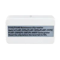 Tanque de Mantenimiento de Tinta Residual para Epson WF-C5390A C5890A C5310 C5810, Versión Recargable con Puerto de Carga USB Tipo-C