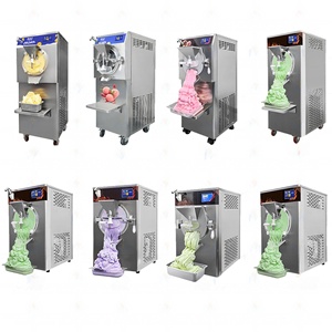 Máquina Comercial para Helado Duro |   Máquina Tradicional de Acrílico para Helados, 15 Minutos/Lote para Gelato/Hielo Italiano/Bebidas Heladas - Product Image 5