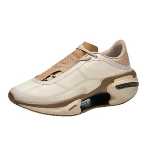 Men's Color-<b>Block</b> Breathable Mesh Running Shoes, Non-Slip Wear-Resistant Sole, Comfortable Lace-Up Sporty Walking Trainers - Product Image 5