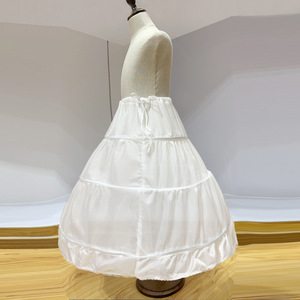 Vestidos de baile de Halloween para niñas, faldas de crinolina de 1 a 12 años, <span class=keywords><strong>enaguas</strong></span> y aros completos, flor para componentes de vestido para niños - Product Image 3