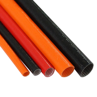 Protectores de cables Aislamiento Fibra de vidrio Manga Sin recubrimiento 00mm Manga Fibra de vidrio Manga