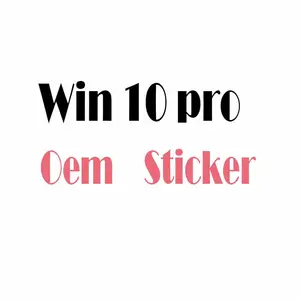 Wholesale win 10 pro oem sticker 100% online activation win 10 pro sticker good quality sticker send by Air