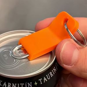 Ouvre-boîte multifonctionnel pour boissons avec porte-clés - Outil d'ouverture rapide, sûr et sans rayures, parfait pour la maison, la cuisine, le <span class=keywords><strong>camping</strong></span> - Product Image 3