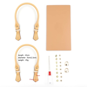 Vente directe usine : Ensemble d'accessoires pour sacs en cuir et TPU, avec bandoulière en cuir et sac transparent fait main, pour sacs à main DIY pour femmes - Product Image 5