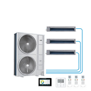Climatiseur mural multi-split R32, classe d'efficacité énergétique A++, condenseur de pompe à chaleur modulaire, classe d'efficacité énergétique A++ - Product Image 2