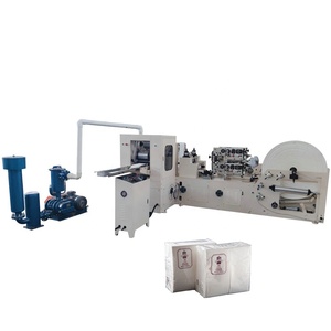 Hoàn Toàn Tự Động In Ấn L Loại Nhà Hàng Bảng Khăn Ăn Giấy Gấp Làm Máy Sản Xuất Giá - Product Image 1