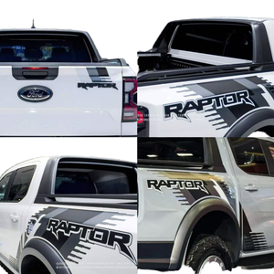 Nueva pegatina de lujo de PET de un solo uso para coche Ranger Raptor 2024-2026, decoración exterior para maletero trasero, accesorios de película deportiva personalizados - Product Image 1
