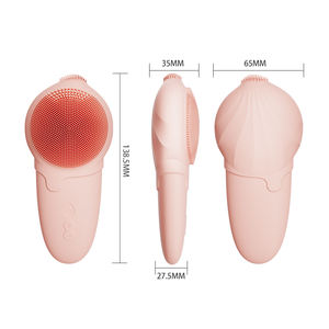 Cepillo Eléctrico <span class=keywords><strong>3</strong></span> en 1 para el Cuidado de la Piel, Cepillo de Limpieza Facial Personalizado, Limpiador Linfático, Mascarilla Facial de Silicona, Cepillo Termo Linfático con Mango Transparente - Product Image 6