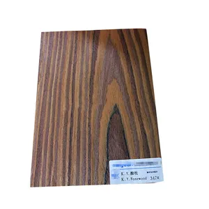 Ébano negro chapa/macassar ebony chapa/chapa de madera de ingeniería para muebles