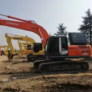 La machine de construction populaire a utilisé des excavatrices Hitachi ZX240 de 24 tonnes avec l'excavatrice de haute qualité et de basses heures de travail à vendre - Product Image 2