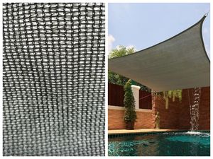 Cubiertas de <span class=keywords><strong>Malla</strong></span> de <span class=keywords><strong>Sombra</strong></span> y Diseño Personalizado, Toldo de <span class=keywords><strong>Sombra</strong></span> con Marco de Aluminio Acrílico Impermeable - Product Image 4