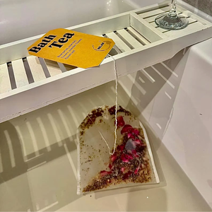 Sachets de thé de bain biologique relaxant à la rose, au citron et au romarin, avec des sels de bain, des sels de l'Himalaya et des sels <span class=keywords><strong>d</strong></span>'Epsom pour les baignoires - Product Image 2