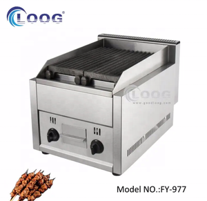 Machine à pierres volcaniques commerciales à gaz haute performance pour barbecue, à vendre - Product Image 6