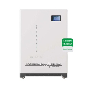 Paquete de Baterías de Litio de Alta Capacidad de 51.2V 280Ah 14kwh para Montaje en Pared con BMS para Sistema Solar - Product Image 4