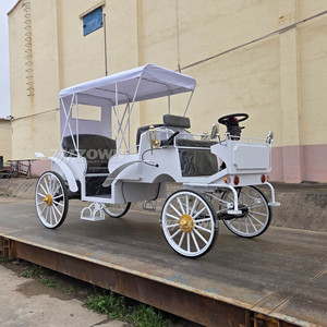 Carroza Eléctrica para Turismo, con Motor a Batería, para Bodas, Lugares Turísticos, Parques de Atracciones, Jardines - Product Image 5