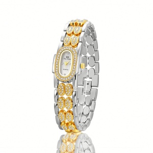 นาฬิกาควอตซ์ผู้หญิงสุดหรูสไตล์เรโทร รุ่นใหม่ปี 2024 ขายดี ตัวเรือนโลหะผสม หน้าปัดกระจก กันน้ำได้ 30 เมตร - Product Image 5