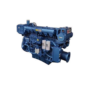 Weichai 6170 Marine-Dieselmotor mit Elektrostart für Boot/Schiff, Innenbordmotor mit Getriebe, 450PS 500PS 600PS Euro 2 - Product Image 5