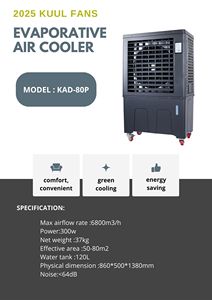 Factory Hot Selling AC Standing Evaporative <b>Air</b> <b>Cooler</b> 6000m3/h Portable Eco-Friendly Pump Industrial <b>Air</b> <b>Cooler</b> - Product Image 2
