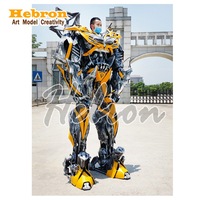 Costume de robot abeille géante pour Halloween, tenue télécommandée pour adulte, robot transformable avec LED, pour marcheur sur échasses, déguisement humain, leggings