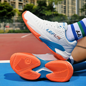 Professionnel hommes femmes nouveau respirant maille <span class=keywords><strong>sport</strong></span> Badminton chaussures formation chaussures <span class=keywords><strong>de</strong></span> Tennis Absorption des chocs en caoutchouc Padel chaussures - Product Image 5
