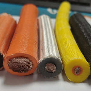 Câble flexible haute température en caoutchouc silicone PET tressé PUR verni <span class=keywords><strong>SIAF</strong></span>/MT/POL 1kV 1,5kV 3,7kV 3,3kV 6,6kV 13,8kV 15kV MV - Product Image 4