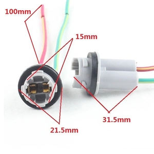 T10 W5W Ô Tô Nhỏ <span class=keywords><strong>LED</strong></span> Light <span class=keywords><strong>Bulb</strong></span> Cắm Wedge Cứng <span class=keywords><strong>Adapter</strong></span> Ổ Cắm Nối T10 Xe Đèn Chủ Adapters Cơ Sở - Product Image 3