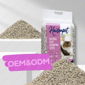 ผู้นำเข้าทรายแมว OEM ODM ขนาด 5 กก. 10 ลิตร ควบคุมกลิ่นได้นาน ทรายแมวเบนโทไนต์บดละเอียด - Product Image 1