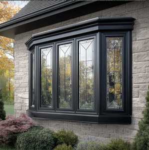 Fenêtre à <span class=keywords><strong>baie</strong></span> large en aluminium Sunnysky, haute qualité, insonorisée, étanche, à rupture de pont thermique, économie d'énergie, pour balcon - Product Image 1