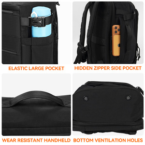 Рюкзак для путешествий для женщин и мужчин, вместительный рюкзак для ноутбука, с множеством карманов, школьный рюкзак, водонепроницаемый - Product Image 5