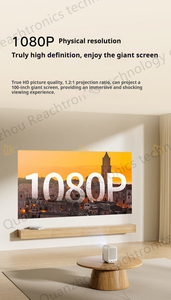 Projecteur <span class=keywords><strong>Redmi</strong></span> 3 Lite 180 lumens 1920*1080 Correction automatique sans sensibilité 1 Go*32 Go Système <span class=keywords><strong>MIUI</strong></span> Projecteur Xiaomi Portable Extérieur - Product Image 3