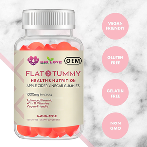 Gommose Dimagranti Vegane all'Acido di Mela a Prezzo Competitivo, Prodotto di Bellezza per Perdita di Peso e Benessere, Gommose per Pancia Piatta - Product Image 3