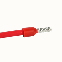 Phoenix VE Terminal tubulaire en cuivre pré-isolé, type trocar, cuivre rouge, GB 7508 1508 10, borniers